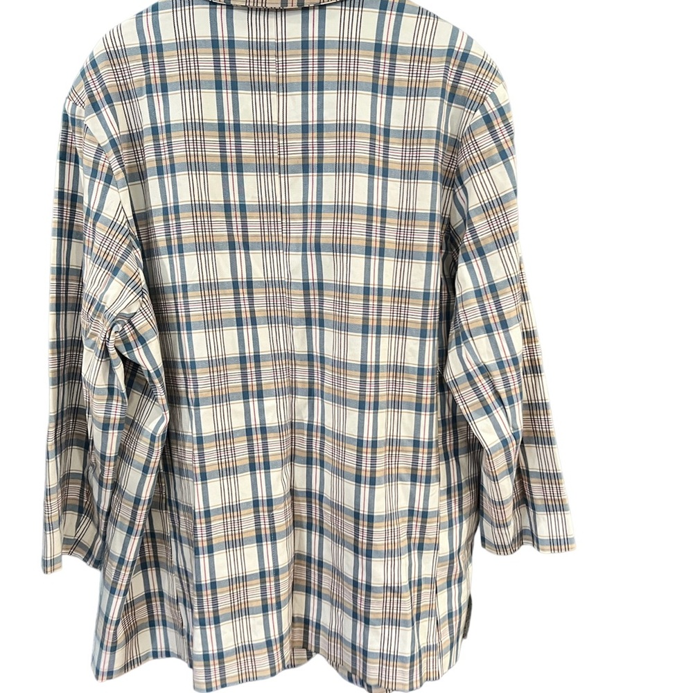 Ava & Viv Plaid Blazer XXL - Picture 2 of 2